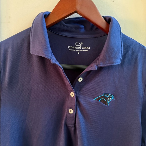 Vineyard Vines Carolina Panthers Polo Shirt - Picture 3 of 9